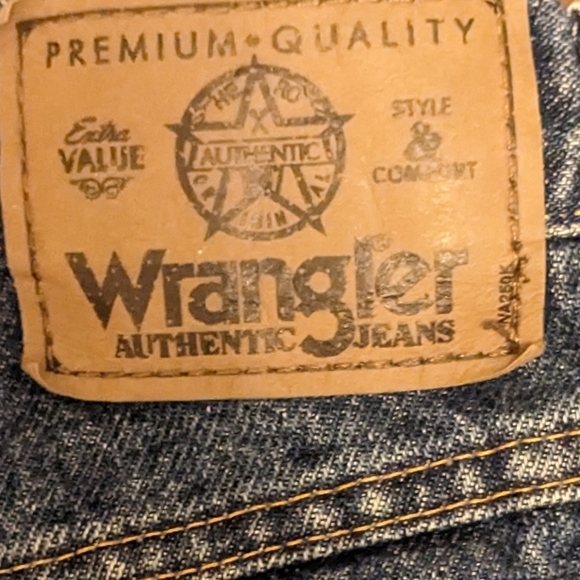 Wrangler Pro Gear Double Knee Western Cownoy Rancher Jeans mens size 38x30 - Picture 4 of 4